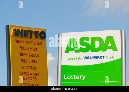 L'Asda annonce le rachat de Netto sur 26.05.10 Image prise 28.05.10 Banque D'Images