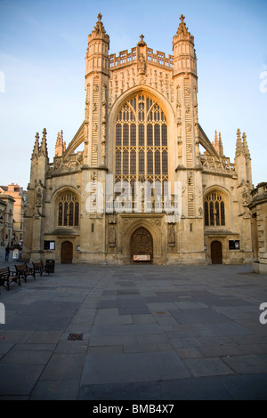L'Abbaye en fin de soirée, soleil Baignoire Banque D'Images