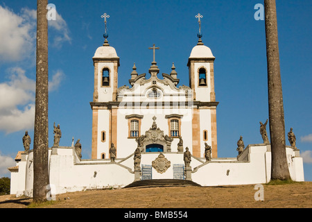 Sanctuaire de Bom Jesus de Matosinhos, Congonhas, Minas Gerais, Brésil Banque D'Images