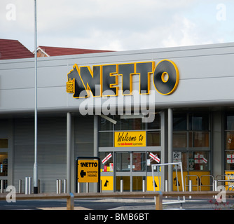 L'Asda annonce le rachat de Netto sur 26.05.10 Image prise 28.05.10 Banque D'Images