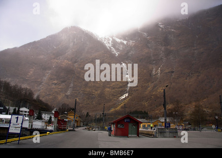 Flam, Norvège, Fjords norvégiens, Scandinavie, Europe Banque D'Images