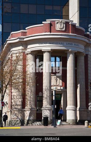 Grande Terre ou construction immobilière, Nanaimo, île de Vancouver, Colombie-Britannique, Canada Banque D'Images