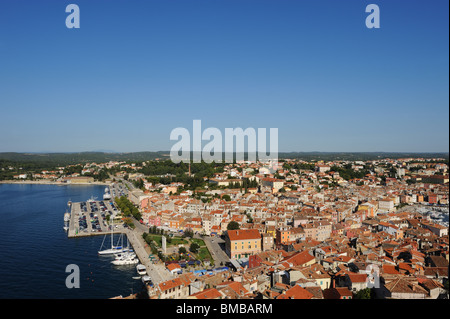 Ville d'Istrie en Croatie Rovinj Banque D'Images