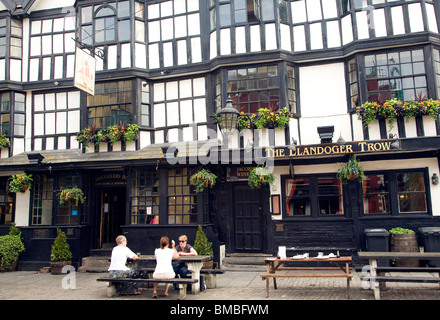 Llandoger Trow pub, Bristol Banque D'Images