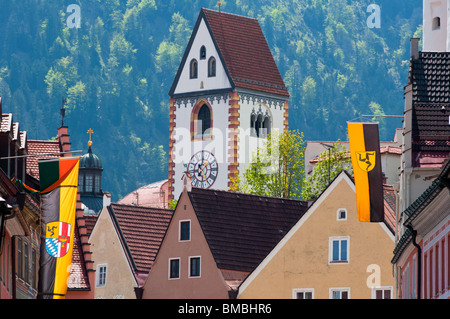 Füssen, en Bavière, Allemagne Banque D'Images