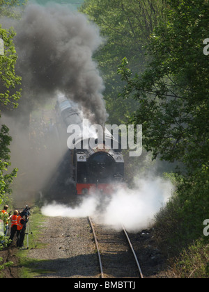 Locomotive à vapeur no 40 Banque D'Images