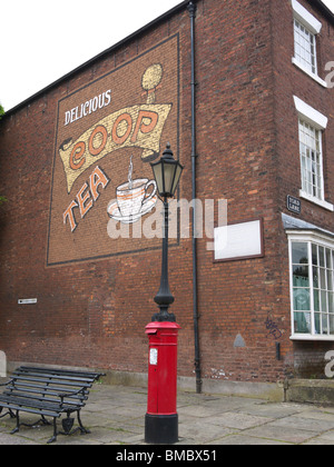 Musée des Pionniers de Rochdale, berceau du mouvement coopératif. Toad Lane,Rochdale,Lancashire, Angleterre, Royaume-Uni. Banque D'Images