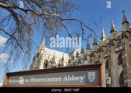 L'Abbaye de Westminster - Londres, Royaume-Uni Banque D'Images