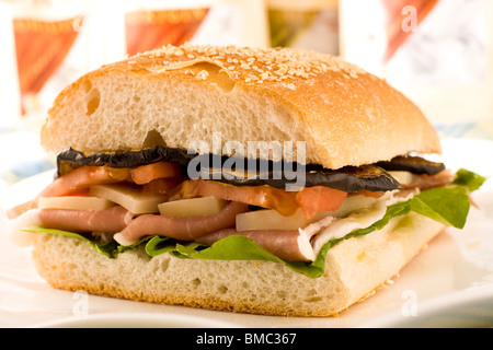 Sandwich multicouche Banque D'Images
