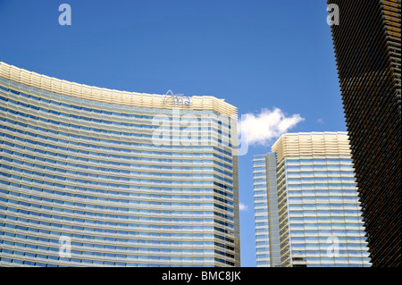 Aria Hotel and Casino, Complexe du centre-ville, Las Vegas, NV, USA Banque D'Images