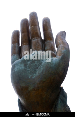 Statue du Grand Bouddha, Lantau Island, Hong Kong, RAS de Chine Banque D'Images