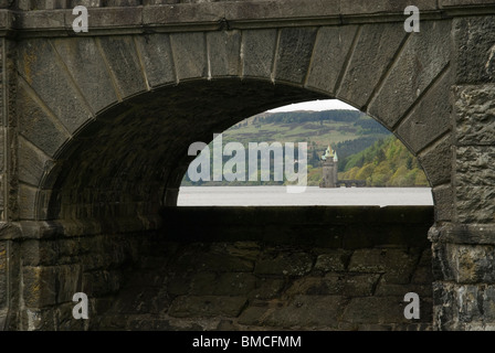 Le barrage du lac Vyrnwy, Powys, au nord du Pays de Galles Banque D'Images