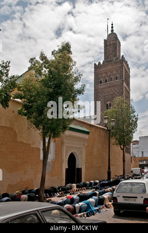 Afrique Casablanca Maroc Maroc verticale la religion mosquée Banque D'Images