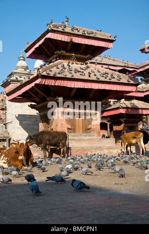 Katmandou Durbar Square ;;au Népal Banque D'Images