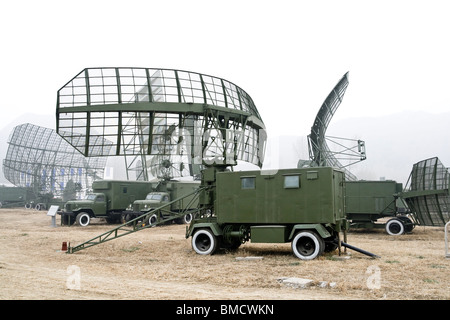 La station de radar mobile militaire en Chine Banque D'Images