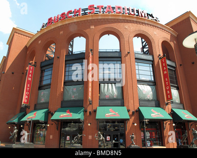 Le Stade Busch Ballpark Saint Louis Missouri Banque D'Images