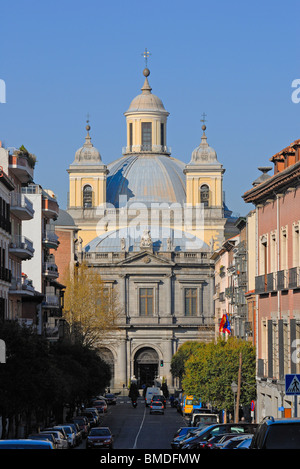 Madrid, Espagne. Église de / du vrai Bailica de San Francisco el Grande (1784) Francisco Cabezas / Antonio Pló / Francesco Sabatini. Banque D'Images