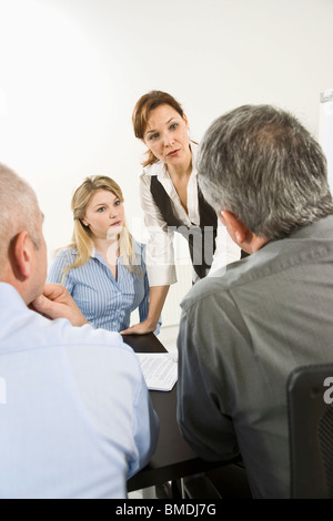 Réunion d'affaires Banque D'Images