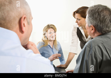 Réunion d'affaires Banque D'Images