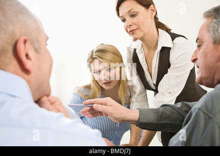 Réunion d'affaires Banque D'Images