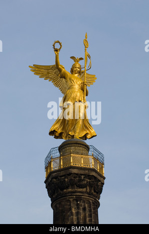 Colonne de la victoire Siegessäule, Tiergarten, Berlin, Allemagne Banque D'Images