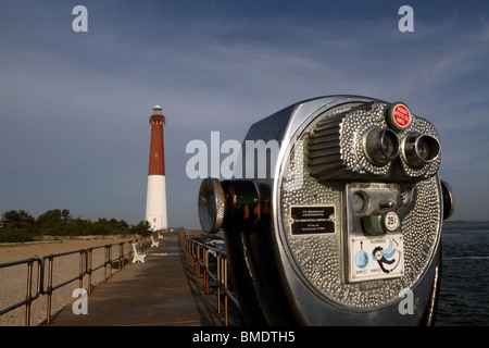 Barnegat Lighthouse Beach, Long Island, New Jersey, USA Banque D'Images