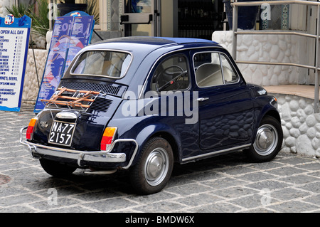 Fiat 500 Classic voiture, Italie Banque D'Images