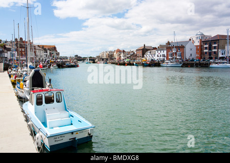 Port de Weymouth Dorset England UK Banque D'Images