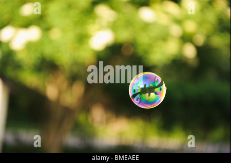 Un soapbubble, la Suède. Banque D'Images