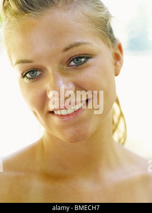 Woman, close-up, portrait Banque D'Images