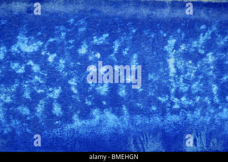 Grunge bleu ancien vintage background texture mur peinture Banque D'Images