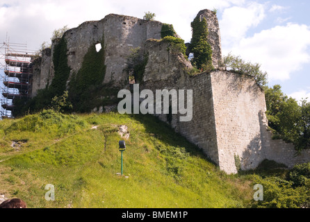 Château-Gaillard aux Andelys, FRNACE Banque D'Images