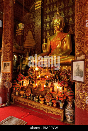 Wat Sensoukharam, Luang Prabang Banque D'Images