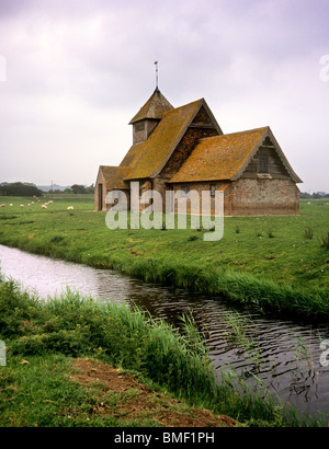 Royaume-uni, Angleterre, Kent, Romney Marsh, Fairfield, St Thomas a'Becket Église Banque D'Images