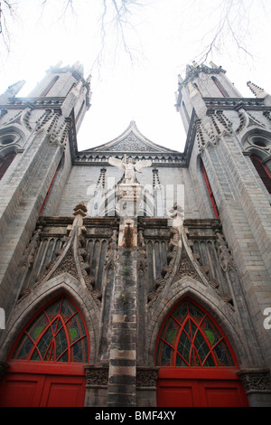 L'église Saint-Michel, Dongjiaominxiang, Beijing, Chine Banque D'Images