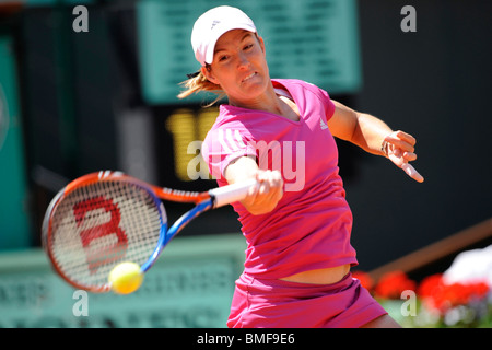 Justine Henin (BEL) participent à l'Open de France 2010 Banque D'Images