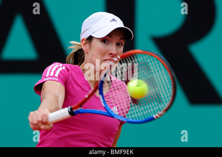 Justine Henin (BEL) participent à l'Open de France 2010 Banque D'Images