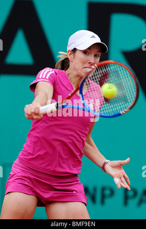 Justine Henin (BEL) participent à l'Open de France 2010 Banque D'Images