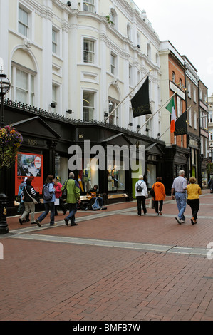 M&S magasin Marks and Spencer sur Grafton Street Dublin Irlande Banque D'Images