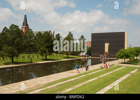 L'Oklahoma City National Memorial. Banque D'Images