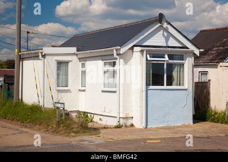 Une maison à Jaywick Sands, Essex, UK Banque D'Images