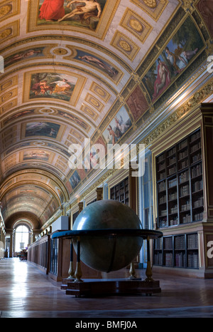 L'intérieur, le château de FONTAINEBLEAU (16C), FRANCE Banque D'Images