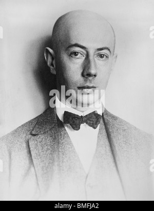 Portrait photo vers 1920 de physicien expérimental allemand et prix Nobel Gustav Hertz (1887 - 1975). Banque D'Images