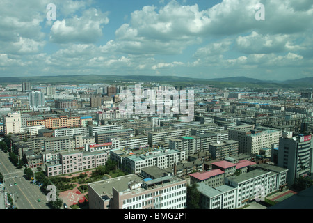 Yanji, Yanbian préfecture autonome coréenne, la province de Jilin, Chine Banque D'Images