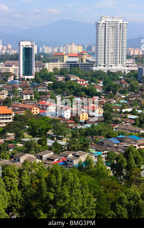 Vue aérienne de Kuala Lumpur Banque D'Images