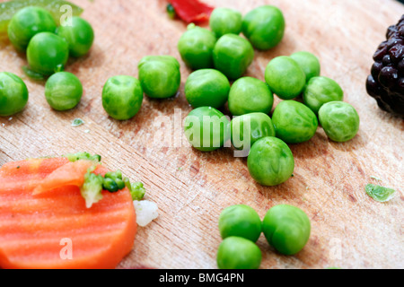 Close-up de fruits et légumes. Banque D'Images