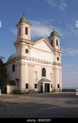 Eglise de Saint Leopold sur le Leopoldsberg Banque D'Images