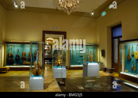 Collection d'instruments de musique anciens à la Hofburg Banque D'Images