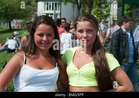 Coulisses de Appleby Horse Fair Juin 2010 Banque D'Images