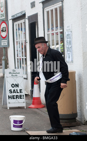 Coulisses de Appleby Horse Fair Juin 2010 Banque D'Images